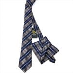 FLORAL-PATTERNED TIE WITH HANDKERCHIEF - Image 32