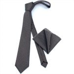 FLORAL-PATTERNED TIE WITH HANDKERCHIEF - Image 14