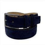 NUBUCK BELT WITH MATTE GUNMETAL HARDWARE - Image 10