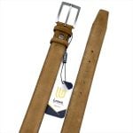 NUBUCK BELT WITH MATTE GUNMETAL HARDWARE - Image 20