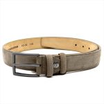 NUBUCK BELT WITH MATTE GUNMETAL HARDWARE - Image 36