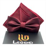 MICRO-PATTERNED BOW-TIE WITH HANDKERCHIEF - Image 11