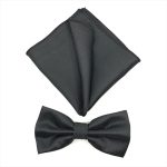 MICRO-PATTERNED BOW-TIE WITH HANDKERCHIEF - Image 2