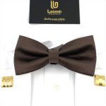 MICRO-PATTERNED BOW-TIE WITH HANDKERCHIEF - Image 108