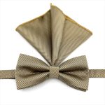 MICRO-PATTERNED BOW-TIE WITH HANDKERCHIEF - Image 60
