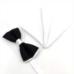 MICRO-PATTERNED BOW-TIE WITH HANDKERCHIEF - Image 75