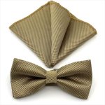 MICRO-PATTERNED BOW-TIE WITH HANDKERCHIEF - Image 13