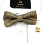 MICRO-PATTERNED BOW-TIE WITH HANDKERCHIEF - Image 14