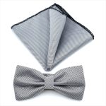 MICRO-PATTERNED BOW-TIE WITH HANDKERCHIEF - Image 112