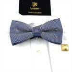 MICRO-PATTERNED BOW-TIE WITH HANDKERCHIEF - Image 68