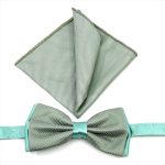 MICRO-PATTERNED BOW-TIE WITH HANDKERCHIEF - Image 91