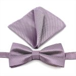 MICRO-PATTERNED BOW-TIE WITH HANDKERCHIEF - Image 90