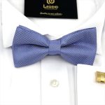 MICRO-PATTERNED BOW-TIE WITH HANDKERCHIEF - Image 98