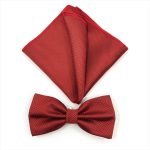 MICRO-PATTERNED BOW-TIE WITH HANDKERCHIEF - Image 47