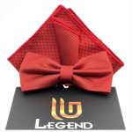 MICRO-PATTERNED BOW-TIE WITH HANDKERCHIEF - Image 50