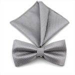 MICRO-PATTERNED BOW-TIE WITH HANDKERCHIEF - Image 51
