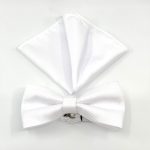 MICRO-PATTERNED BOW-TIE WITH HANDKERCHIEF - Image 77