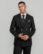 DZINE CROSSBODY 2PIECE SLIM FIT SUIT - Image 6