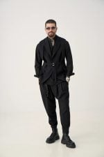 STEFAN SCULPTURAL CUTOUT BLAZER - Image 6