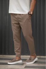 HENRY COMFORT TEXTURED TROUSERS - Image 6