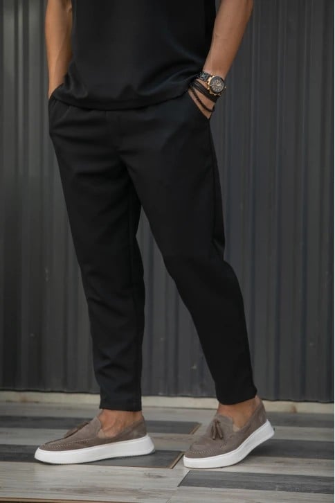HENRY COMFORT TEXTURED TROUSERS