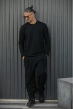 HENRY LOOSE DOUBLE PLEATS TROUSERS - Image 4