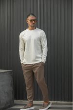HENRY WAFFLE LONG SLEEVE LOGO TEE - Image 4