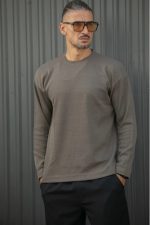 HENRY WAFFLE LONG SLEEVE LOGO TEE - Image 5