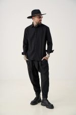 STEFAN GRAPHITE TEXTURED OVERSHIRT - Image 7