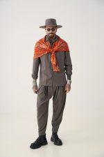 STEFAN GRAPHITE TEXTURED OVERSHIRT - Image 13