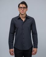 DEZIGN BIRDS-EYE TEXTURED SHIRT - Image 2