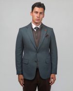 DEZIGN MELANGE TEXTURED BLAZER - Image 2