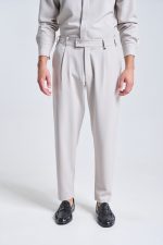 PCOC SIMPLE LINE PLEATS TROUSERS - Image 6