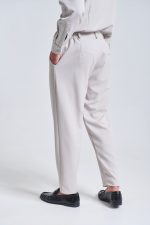 PCOC SIMPLE LINE PLEATS TROUSERS - Image 8
