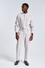 PCOC SIMPLE LINE PLEATS TROUSERS - Image 9