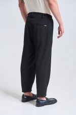 PCOC HOLE LOOSE FIT DOUBLE PLEATS TROUSERS - Image 4
