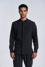 PCOC HOLE EASYWEAR MAO COLLAR OVERSHIRT - Image 2