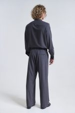 PCOC BELT SINGLE PLEATS LOOSE TROUSERS - Image 9