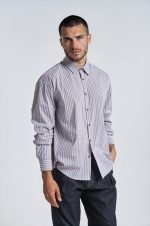 PCOC STRIPED SLIM FIT SHIRT - Image 2