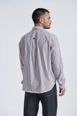 PCOC STRIPED SLIM FIT SHIRT - Image 4