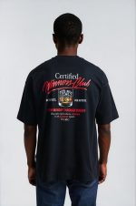 PCOC BACK WHISKEY OVERSIZED LOGO TEE