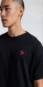 PCOC FRONT HEART SMALL LOGO TEE - Image 4
