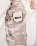 DZINE 3PIECE SLIM FIT SUIT IN PATTERNED - Image 5