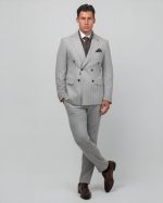 DZINE STRIPED CROSSBODY 2PIECE SUIT - Image 3