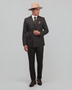 DZINE STRIPED CROSSBODY 2PIECE SUIT - Image 3