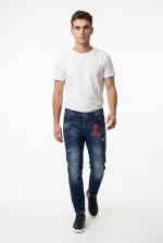 BACK2JEANS STREET FIT RIPPED JEANS - Image 3