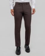 DEZIGN ELASTIC TEXTURED PLEATS TROUSERS - Image 2