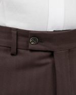 DEZIGN ELASTIC TEXTURED PLEATS TROUSERS - Image 3