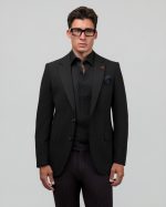 DZINE PIQUE TEXTURED BLAZER