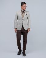 DEZIGN STRIPED BLAZER WITH REMOVABLE GILET - Image 4